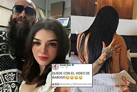 video de karely y el babo|Karely Ruiz anuncia video explícito con Babo para OnlyFans